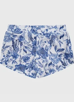 Kids Aqua Blu Lycra Boardshorts