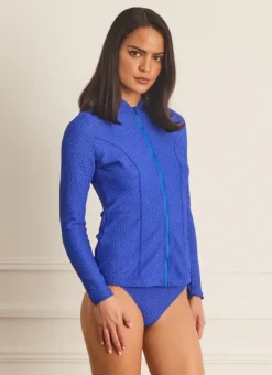 Women Aqua Blu Lyla Rash Guard