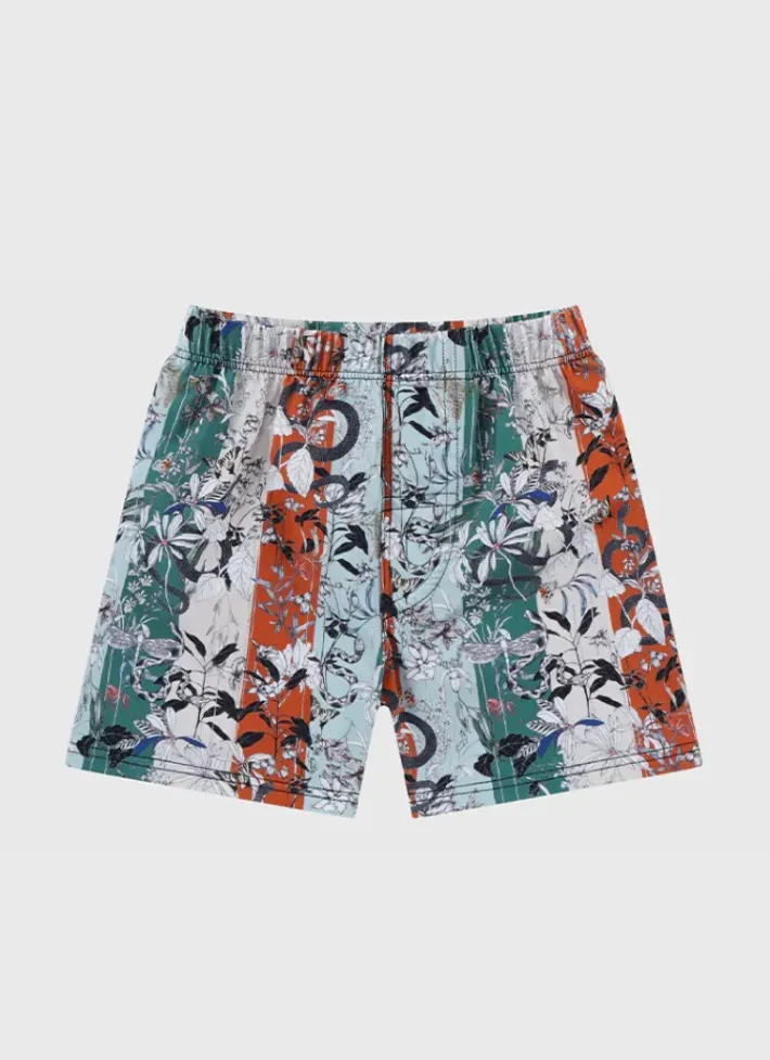 Kids/BOY Aqua Blu Lycra rdshorts