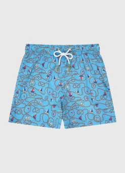 Kids/BOY Aqua Blu Boardshorts