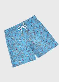 Kids/BOY Aqua Blu Boardshorts