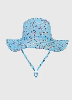Kids/BOY Aqua Blu Sun Hat