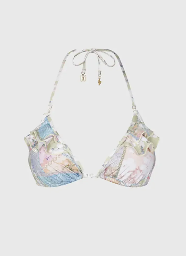 Women Aqua Blu Aaliyah Triangle