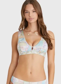 Women Aqua Blu Celeste D/DD Cup Top