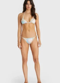Women Aqua Blu Felicity Tie Side Pant