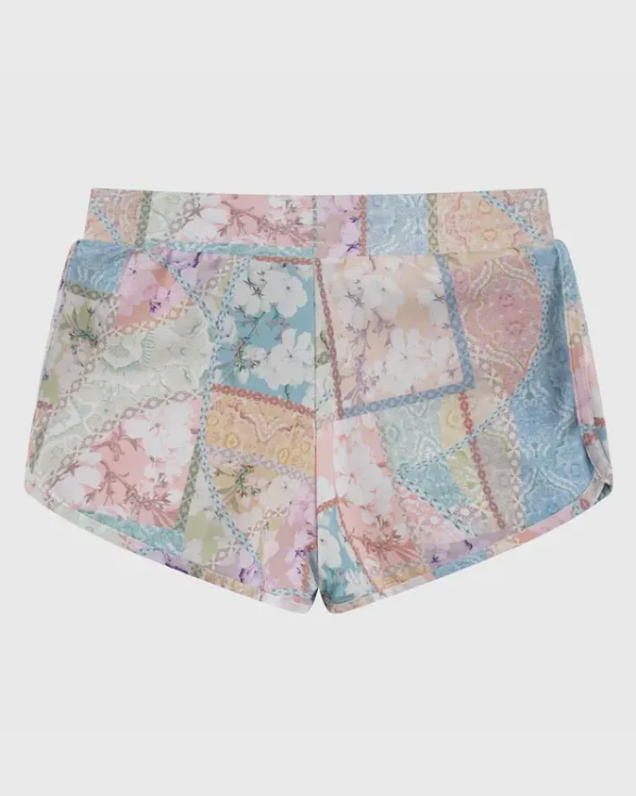 Kids Aqua Blu Lycra Boardshorts