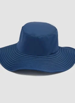 Kids Aqua Blu Building Blocks Bucket Hat