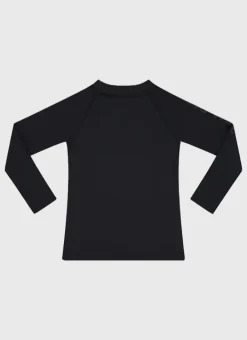 Kids/BOY Aqua Blu Building Blocks Long Sleeve Rash Vest