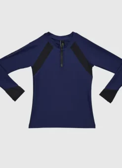 Kids Aqua Blu Building Blocks Long Sleeve Rash Vest (SAMPLE)