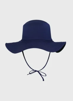 Kids/BOY Aqua Blu Building Blocks Lycra Hat