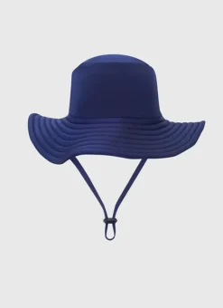 Kids/BOY Aqua Blu Building Blocks Sun Hat - Babies