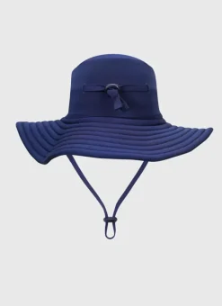Kids/BOY Aqua Blu Building Blocks Sun Hat - Babies