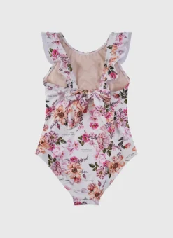 Kids Aqua Blu Frill One Piece