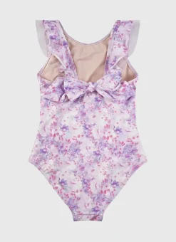 Kids Aqua Blu Frill One Piece