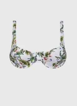 Women Aqua Blu Zara Balconette