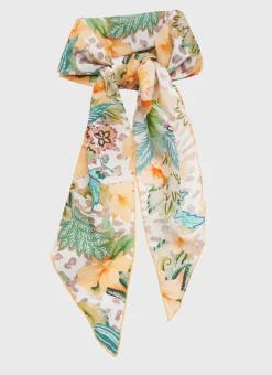 Women Aqua Blu Dahlia Scarf