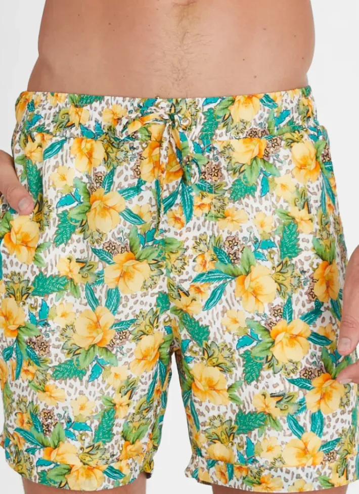 Women Aqua Blu Dahlia Taylor Shorts