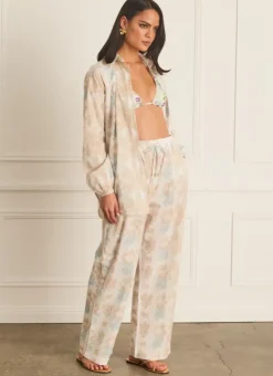 Women Aqua Blu Resort Pants