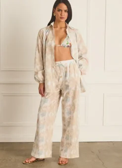 Women Aqua Blu Resort Pants