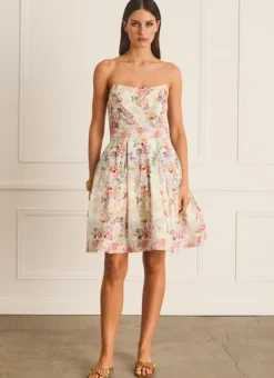 Women Aqua Blu Simone Mini Dress