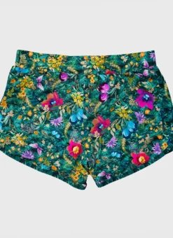 Kids Aqua Blu Lycra Boardshorts