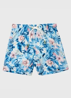 Kids/BOY Aqua Blu Running Shorts