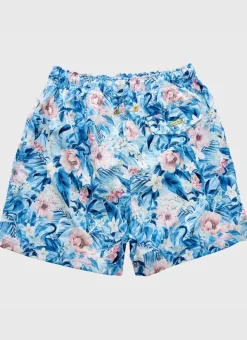 Kids/BOY Aqua Blu Running Shorts