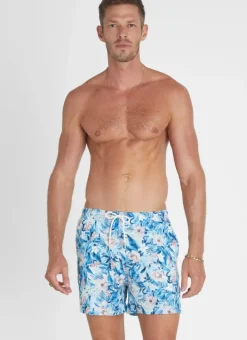 Aqua Blu Running Shorts