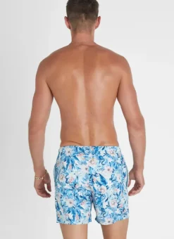 Aqua Blu Running Shorts