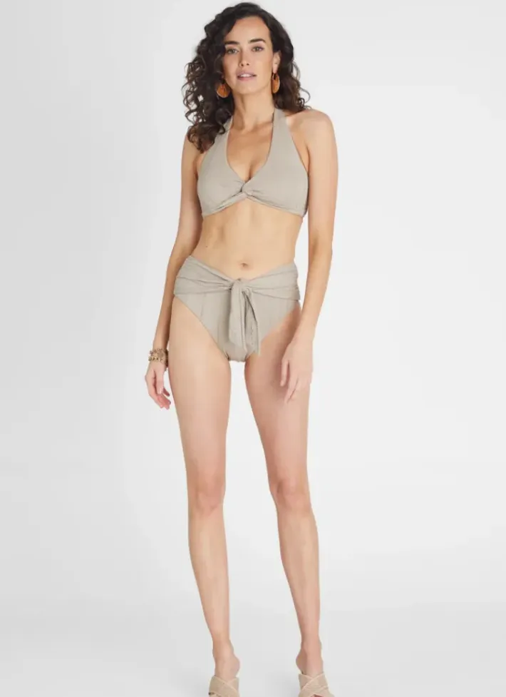 Women Aqua Blu Fawn Margot High Waist Pant