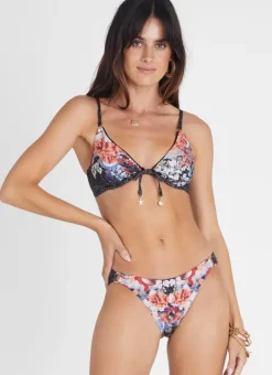 Women Aqua Blu Crawford Bikini Top