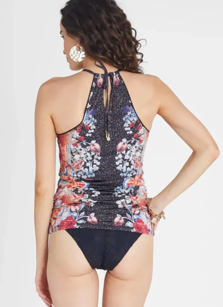 Women Aqua Blu Lawley Tankini