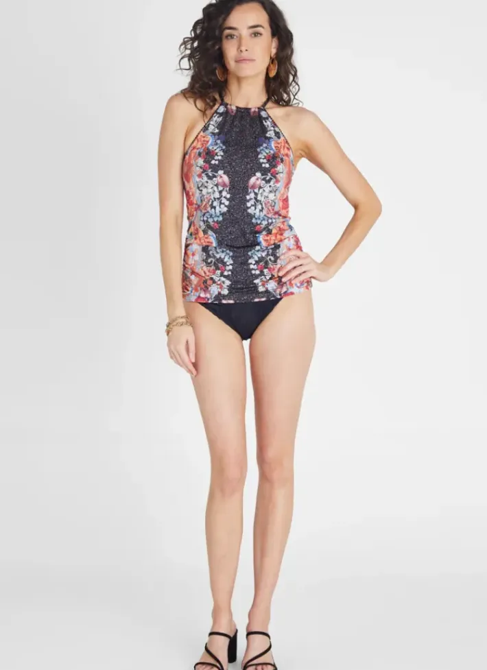 Women Aqua Blu Lawley Tankini