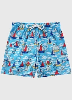 Kids/BOY Aqua Blu Boardshorts