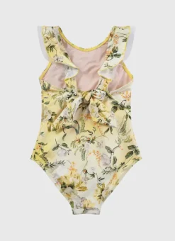 Kids Aqua Blu Frill One Piece