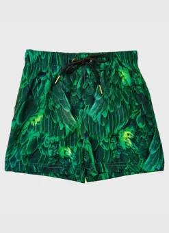 Kids/BOY Aqua Blu Running Shorts