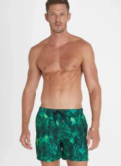 Aqua Blu Running Shorts