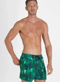 Aqua Blu Running Shorts