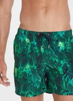 Aqua Blu Running Shorts