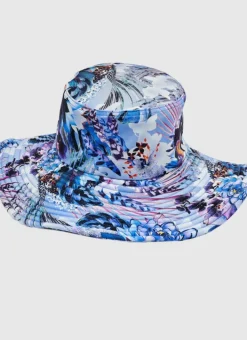 Kids Aqua Blu Lycra Hat