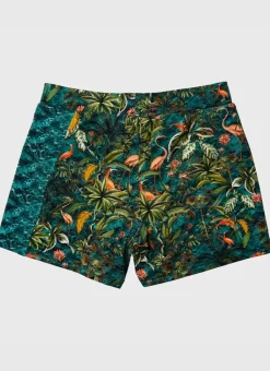 Kids/BOY Aqua Blu Lycra Swim Shorts