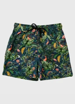 Kids/BOY Aqua Blu Running Shorts