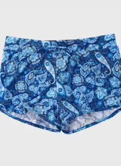 Kids Aqua Blu Lycra Boardshorts