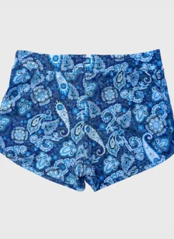Kids Aqua Blu Lycra Boardshorts