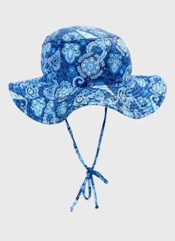 Kids Aqua Blu Lycra Hat