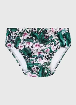 Kids Aqua Blu Lily Swim Nappy