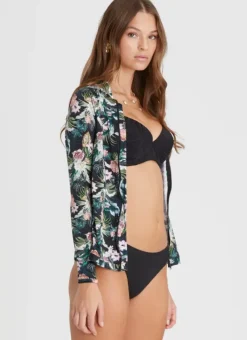 Women Aqua Blu Lyla Rash Guard