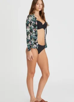 Women Aqua Blu Lyla Rash Guard
