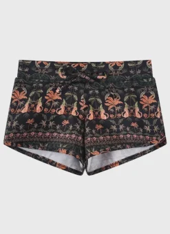 Kids Aqua Blu Lycra Boardshorts
