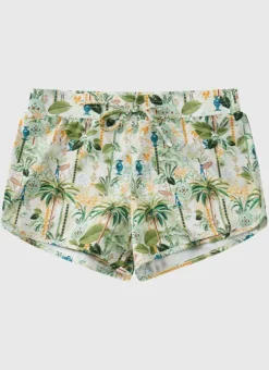 Kids Aqua Blu Lycra Boardshorts